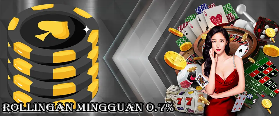 Bonus Rollingan Mingguan 0.7%